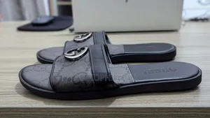 Premium Leather Men's Slippers