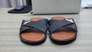 Premium Leather Men's Slippers
