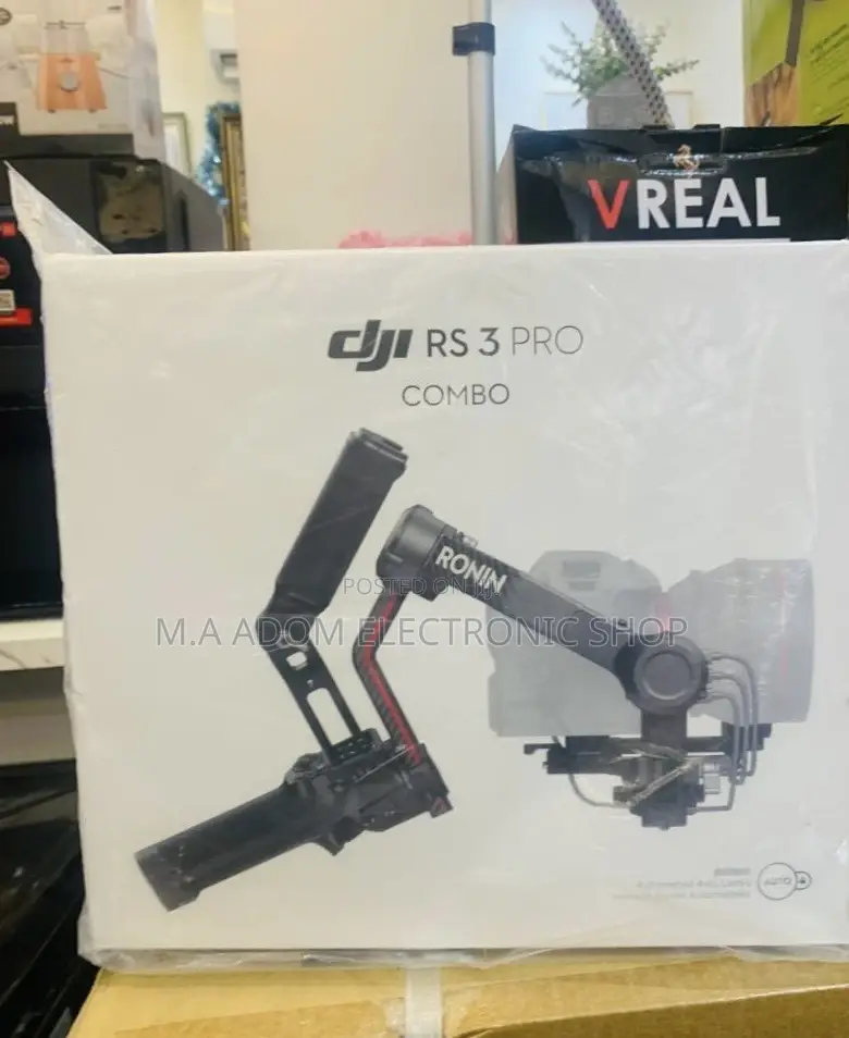 Latest DJI RS 3 Pro Combo, 3-Axis Gimbal Stabilizer.