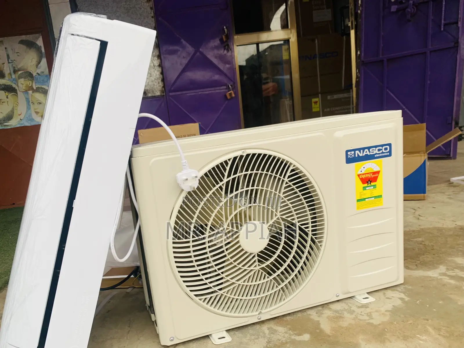 Buy Nasco R410 Gas 2.5hp Electric Air Conditioner.
