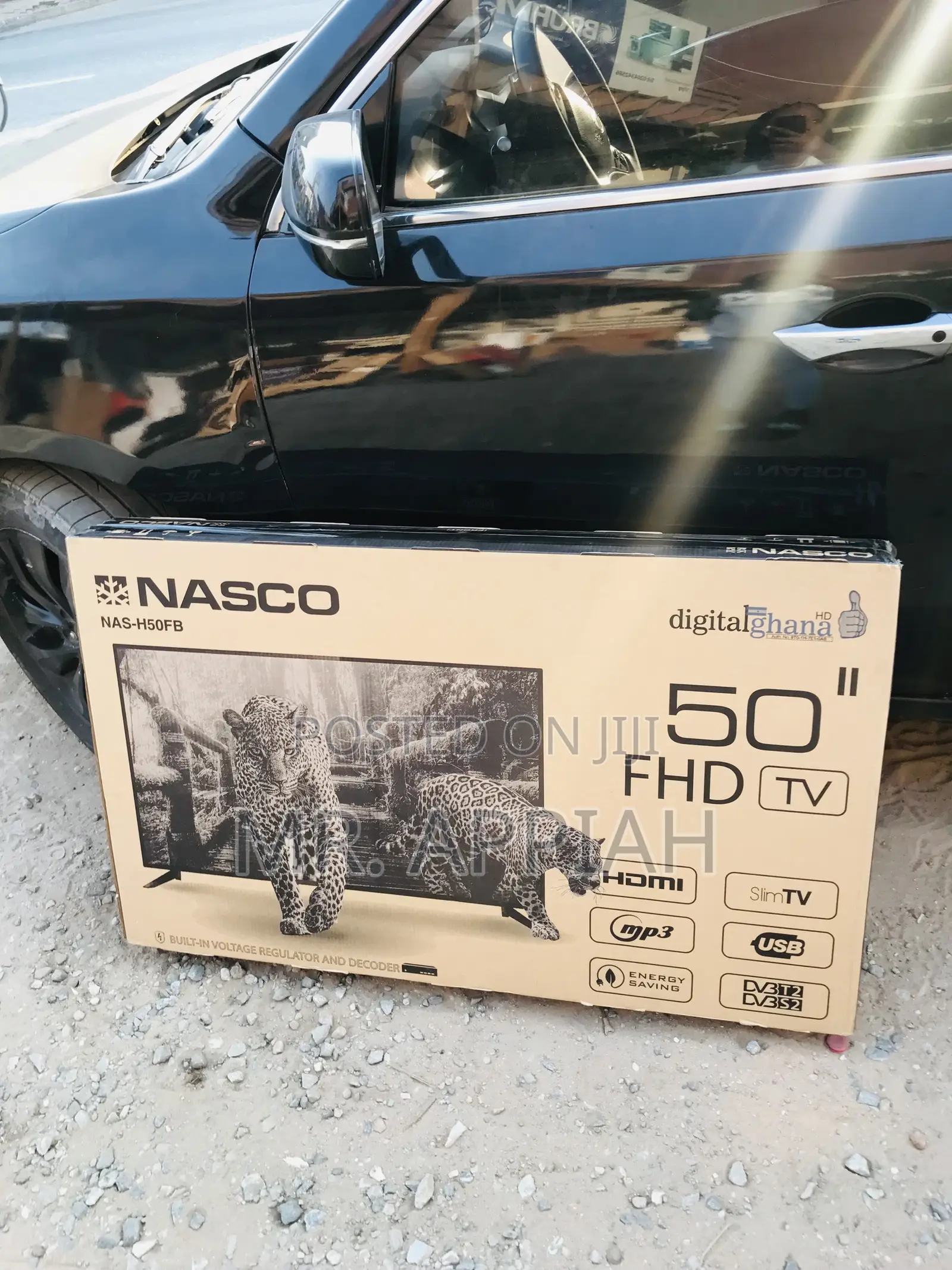 Latest Nasco 50 Inch Full HD Digital Satellite Electric Tv.