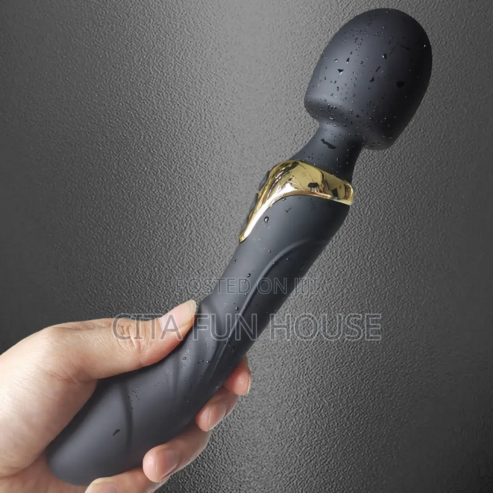 2 in 1 Realistic Dildo Wand 7inc Double-Sided Vibrator
