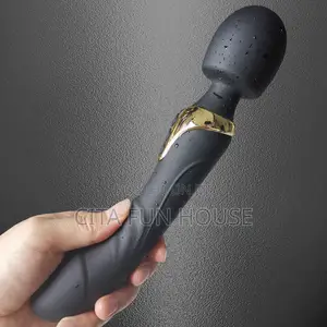 2 in 1 Realistic Dildo Wand 7inc Double-Sided Vibrator