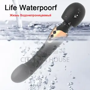 2 in 1 Realistic Dildo Wand 7inc Double-Sided Vibrator