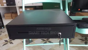 Steel Cashdrawer 12v Auto Open . 4 Notes and 8 Coins