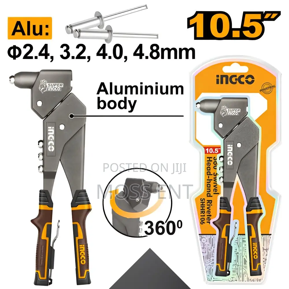 360°Swivel Head-Hand Riveter - Shhr106