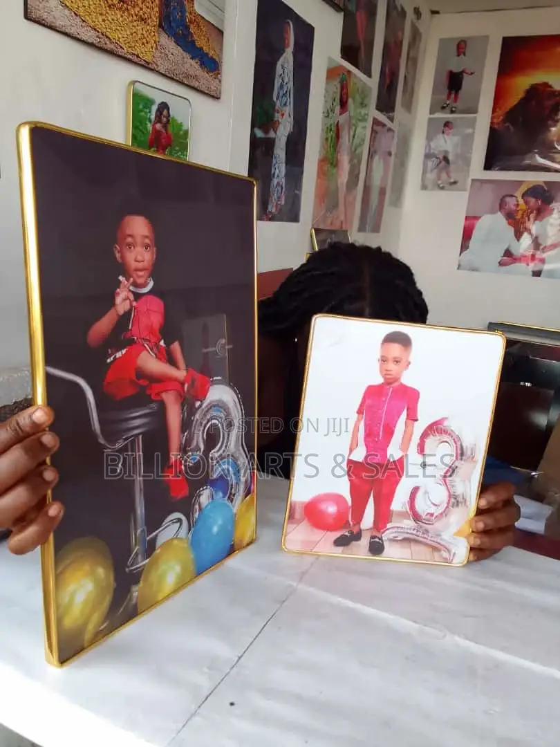 Laminated Frames & Digital Painting