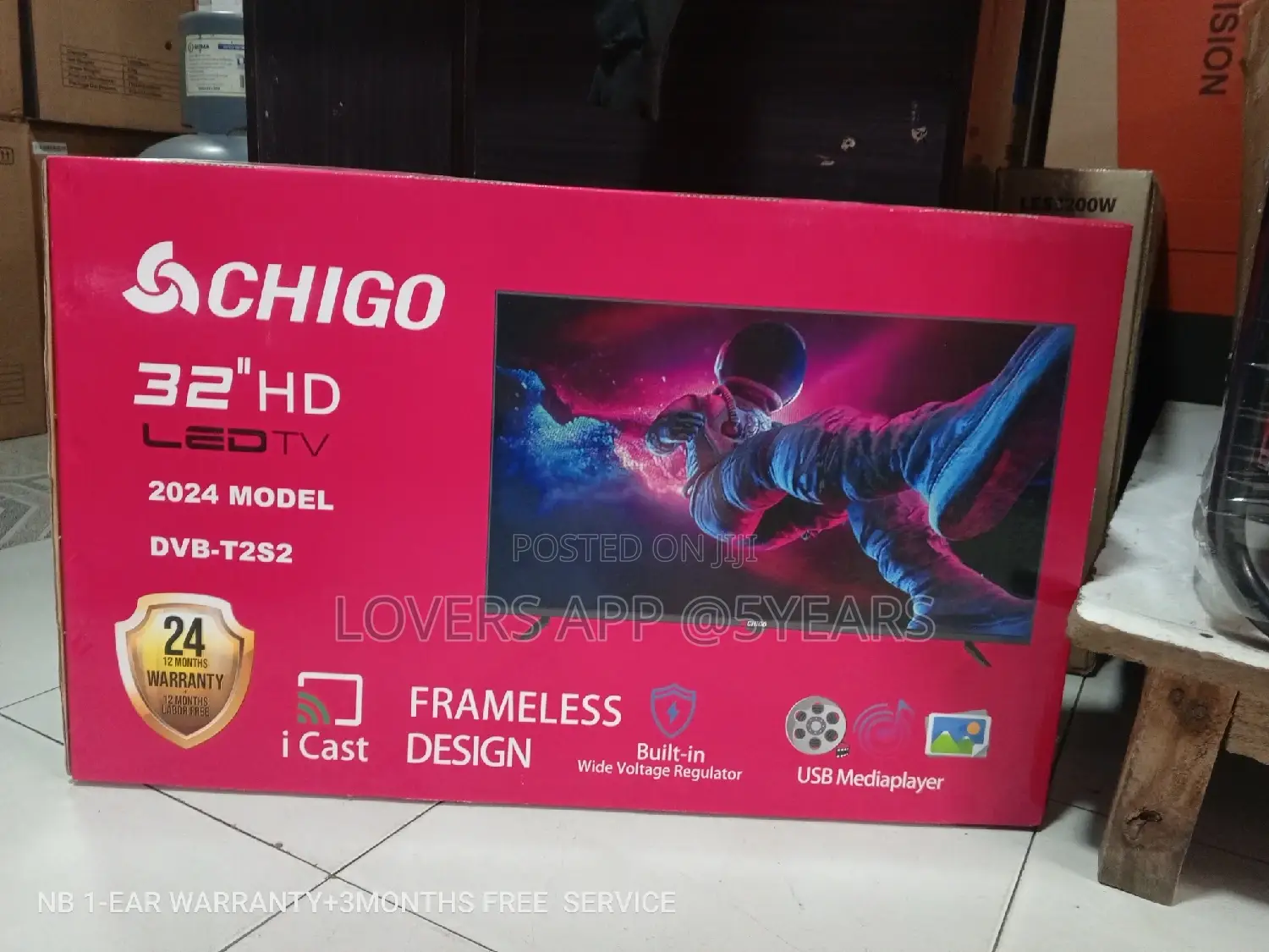 Chigo Television Television 32inches Quality