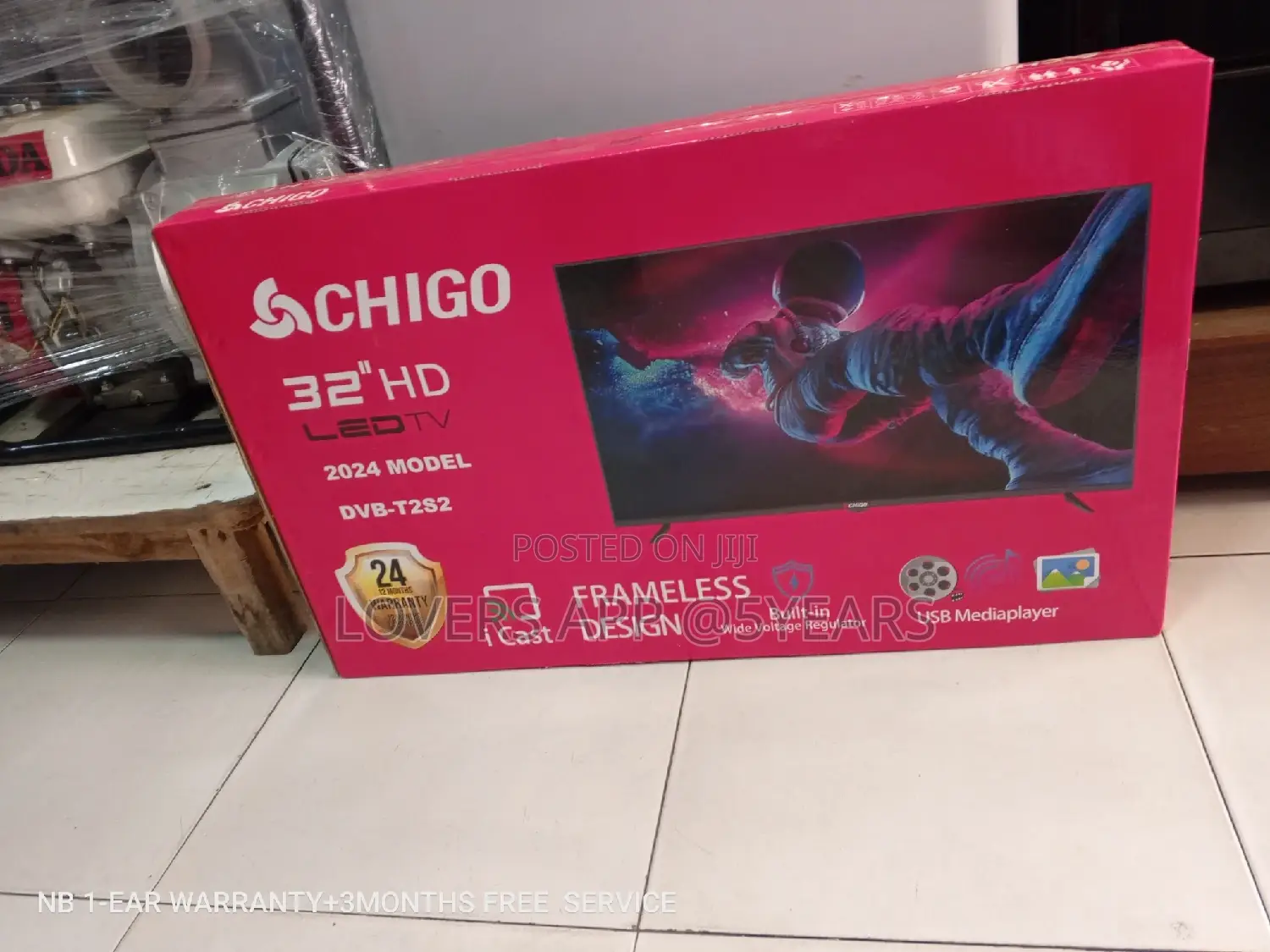 Chigo Television Television 32inches I Cast