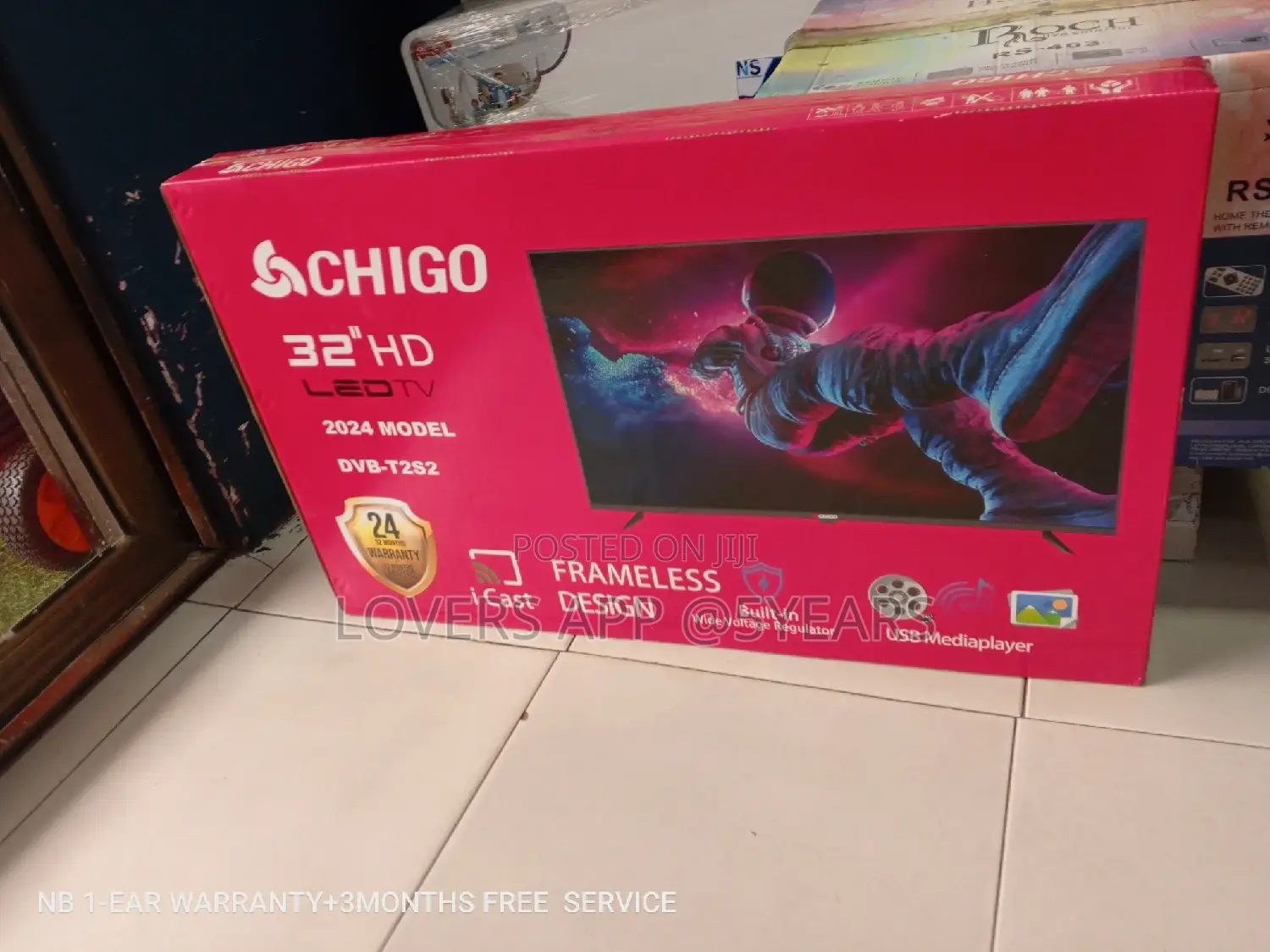 Chigo Television Television 32inches I Cast Frameless Design