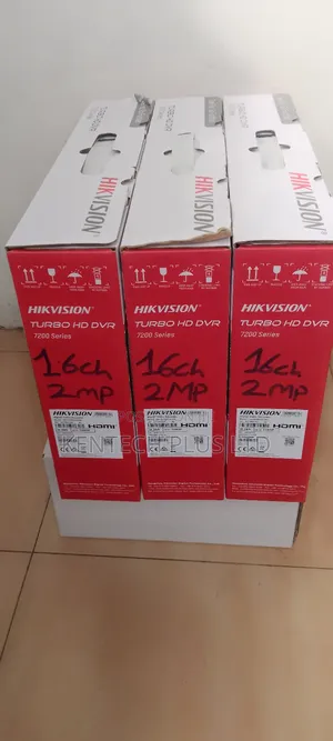 2mp 16ch DVR Hikvison Black