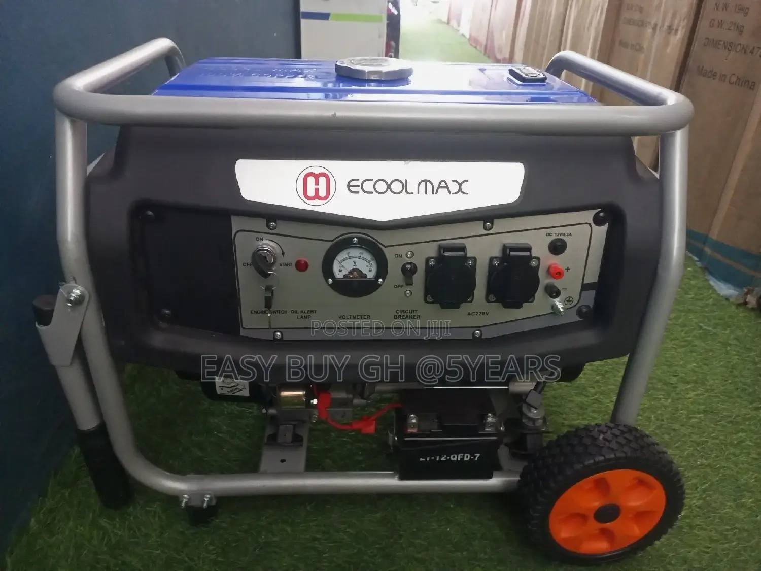 Brand New Ecoolmax 7.0kva Generator 8000watts