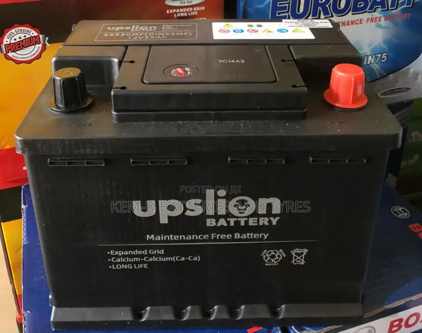 13 Plates Brand New Battery Free Delivery