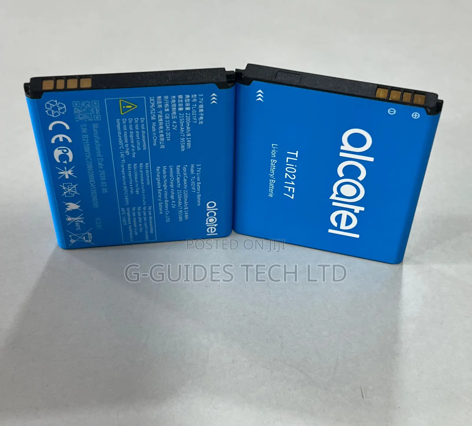 Alcatel 3.7V 2200mah Rechargeable Li-Ion Battery (Tli021f7)