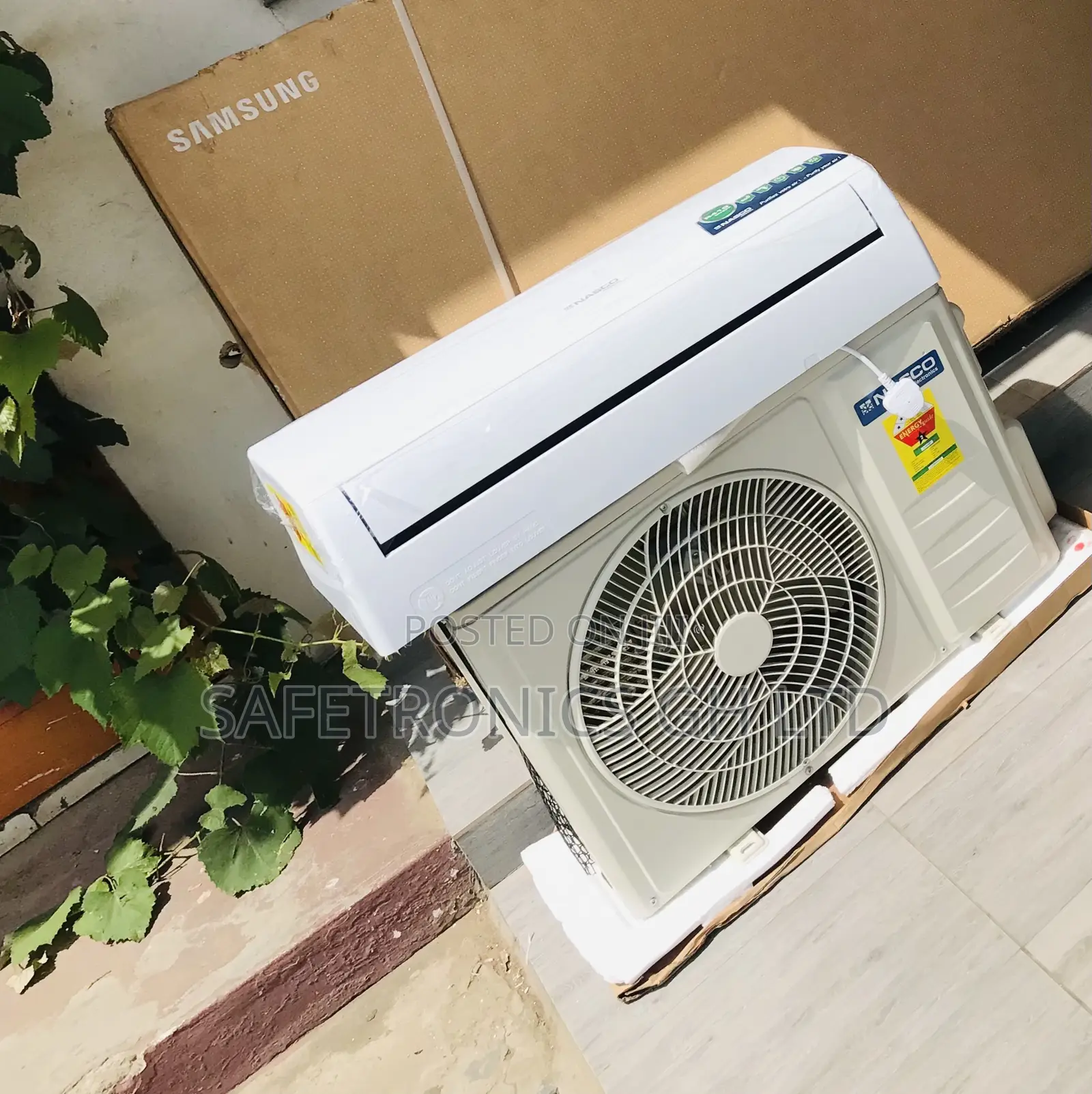 High Quality 2.5hp R410 Gas Nasco Ac (White)
