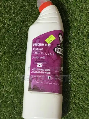 Precieux Pets Fish Oil for Cats and Dogs