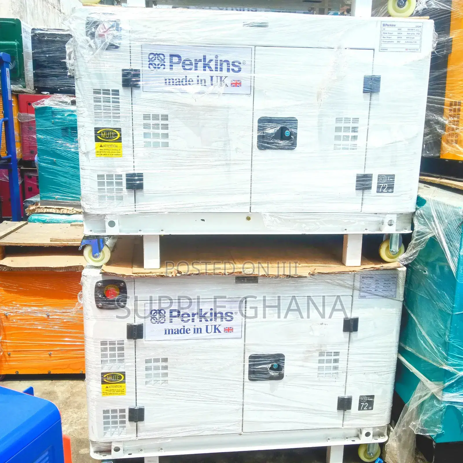 Perkins 20kva 22000watt Diesel Generator High Capacity Best