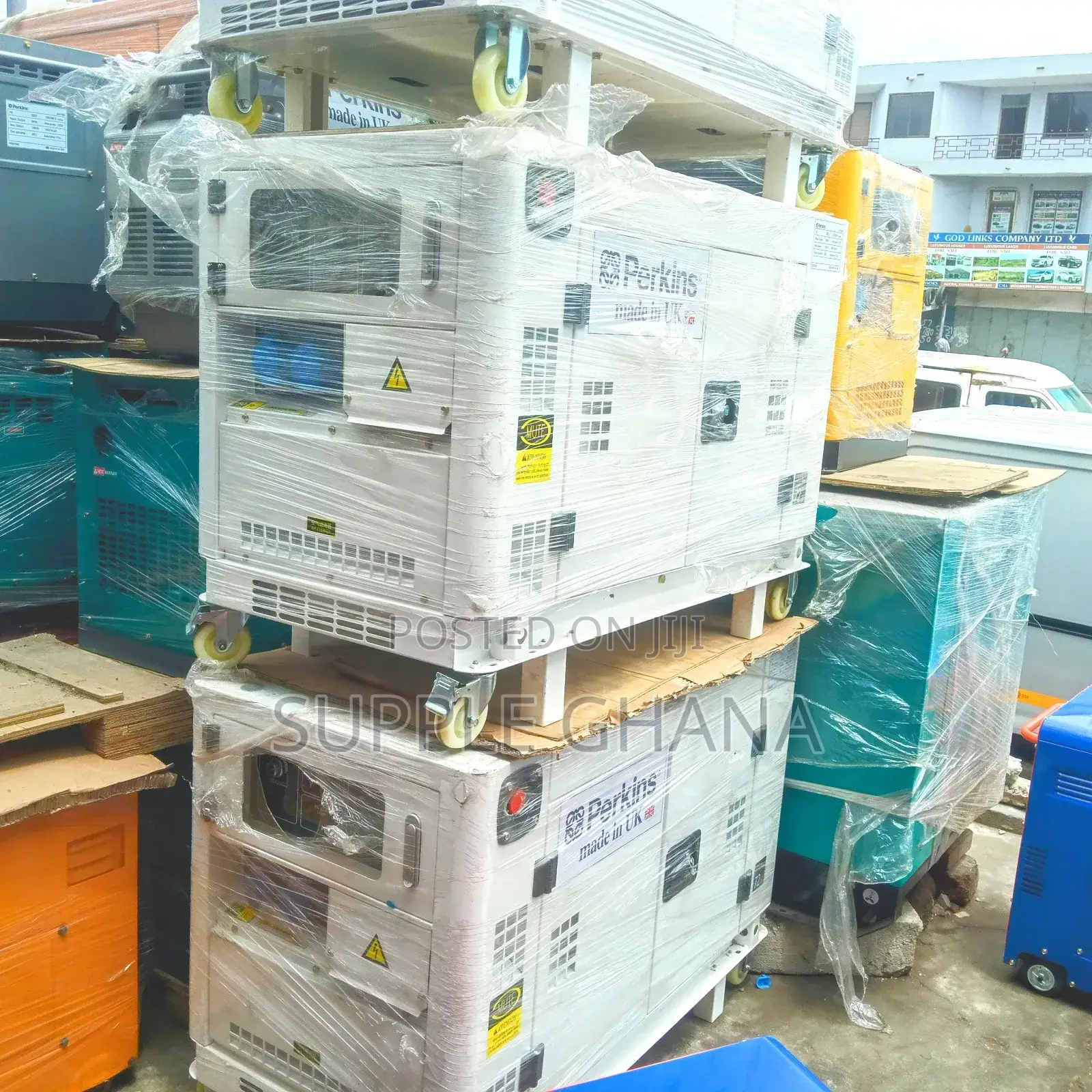 UK Made 20kva Perkins Diesel 22000watt Generator Verified 