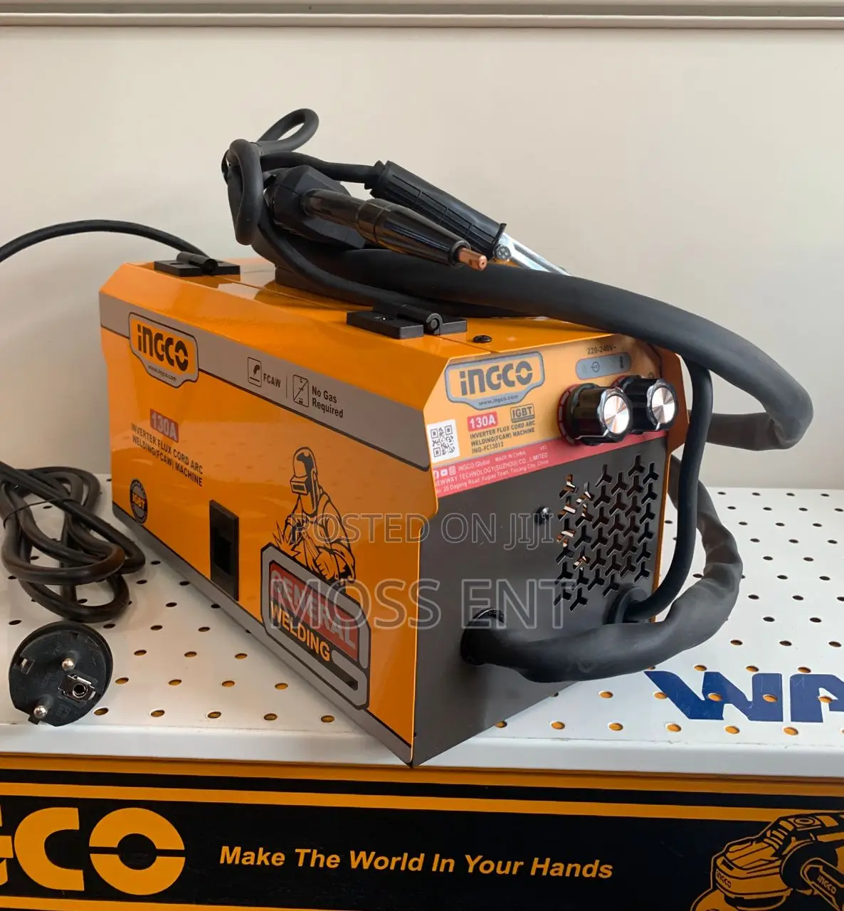 Inverter Flux Arc Welding Machine 130a at 40% - Ing-Fc13012