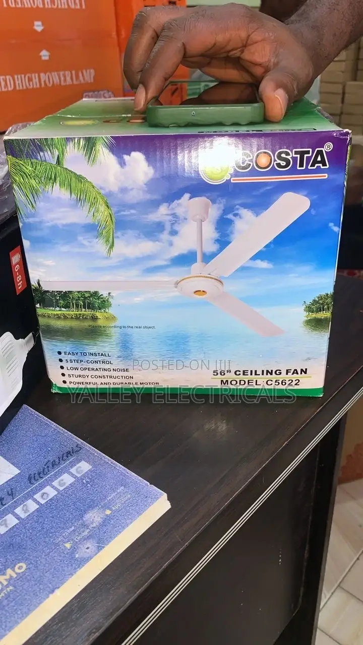 Costa Ceiling Fan Long / Medium