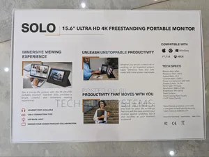 Sidetrak Solo 15.6” Freestanding Portable Monitor