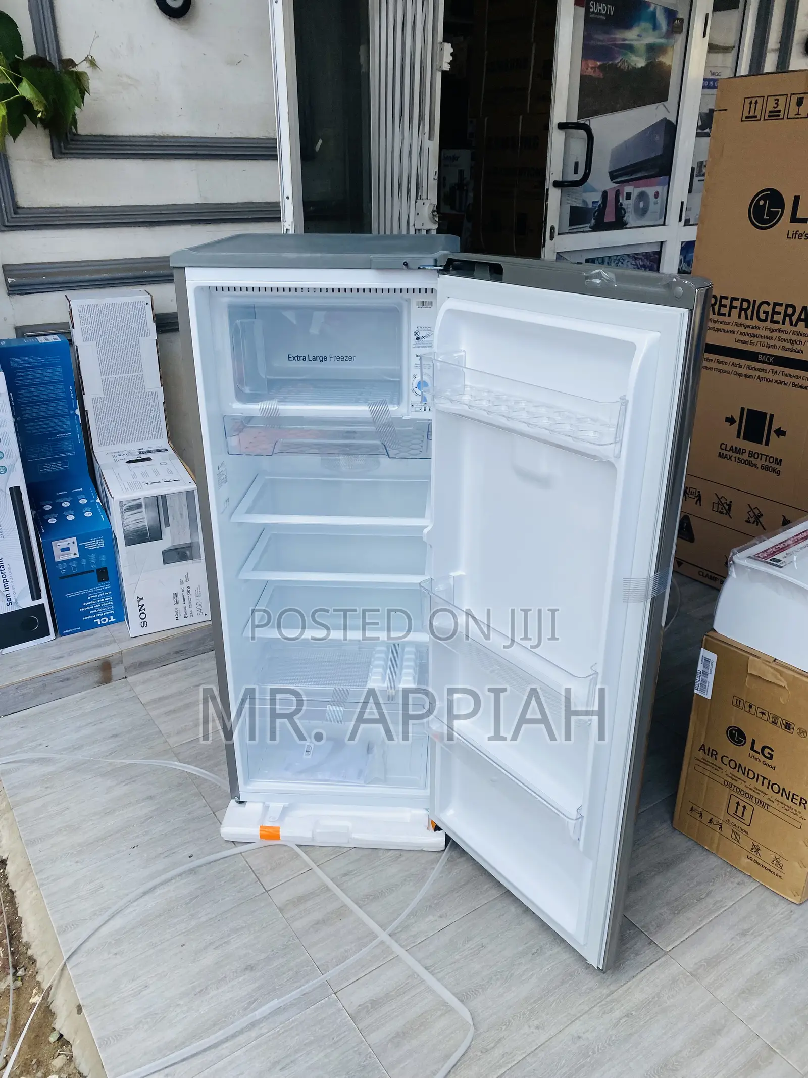 Durable and Affordable LG GN-Y331SLS Single Door Fridge.