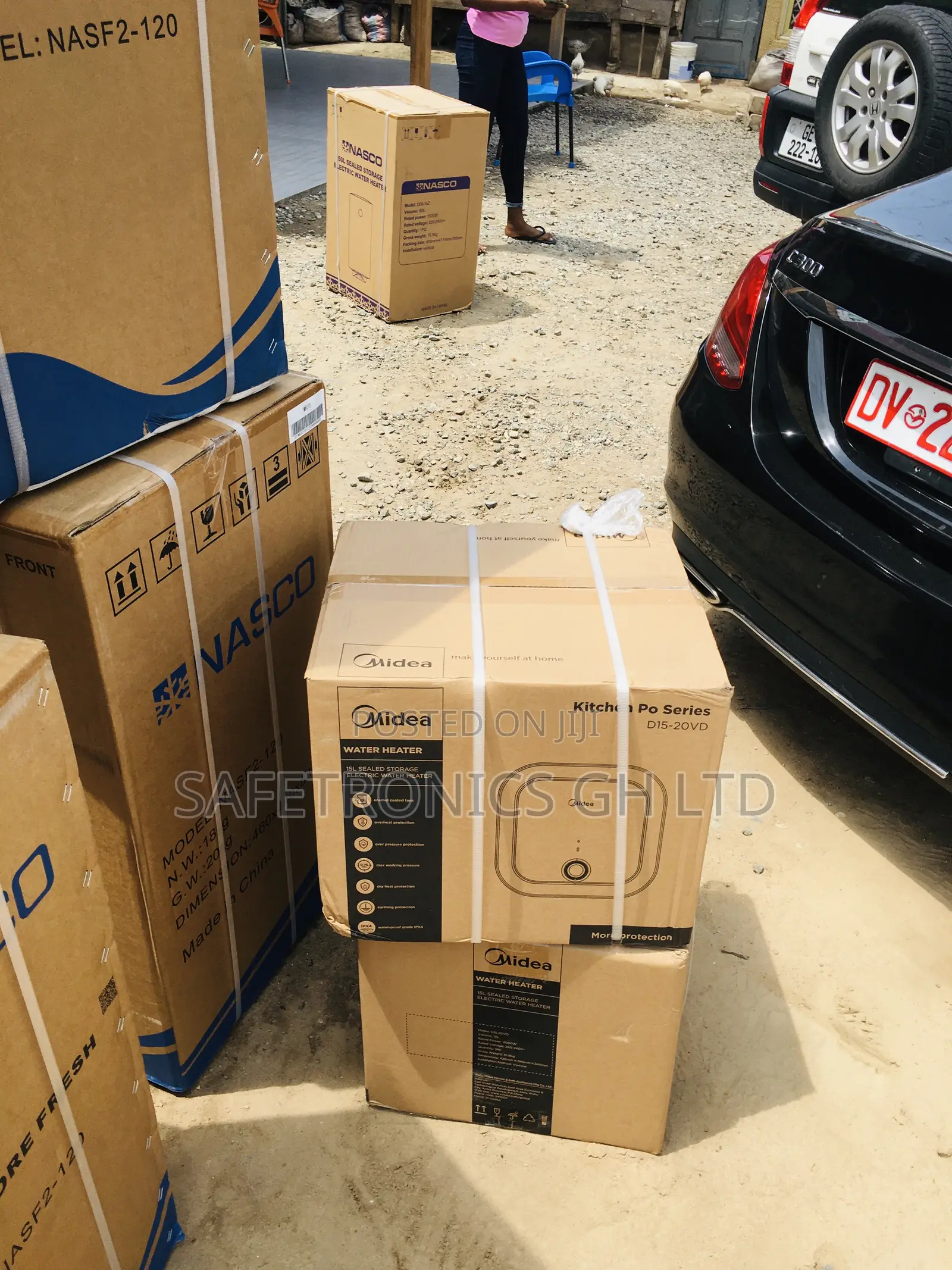 Original 15L  Water Heater D15-20vd Midea 