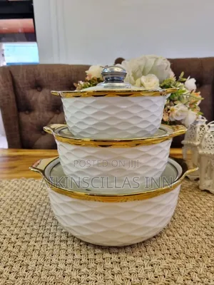 Luxury Ceramic Pot/Bowl Set