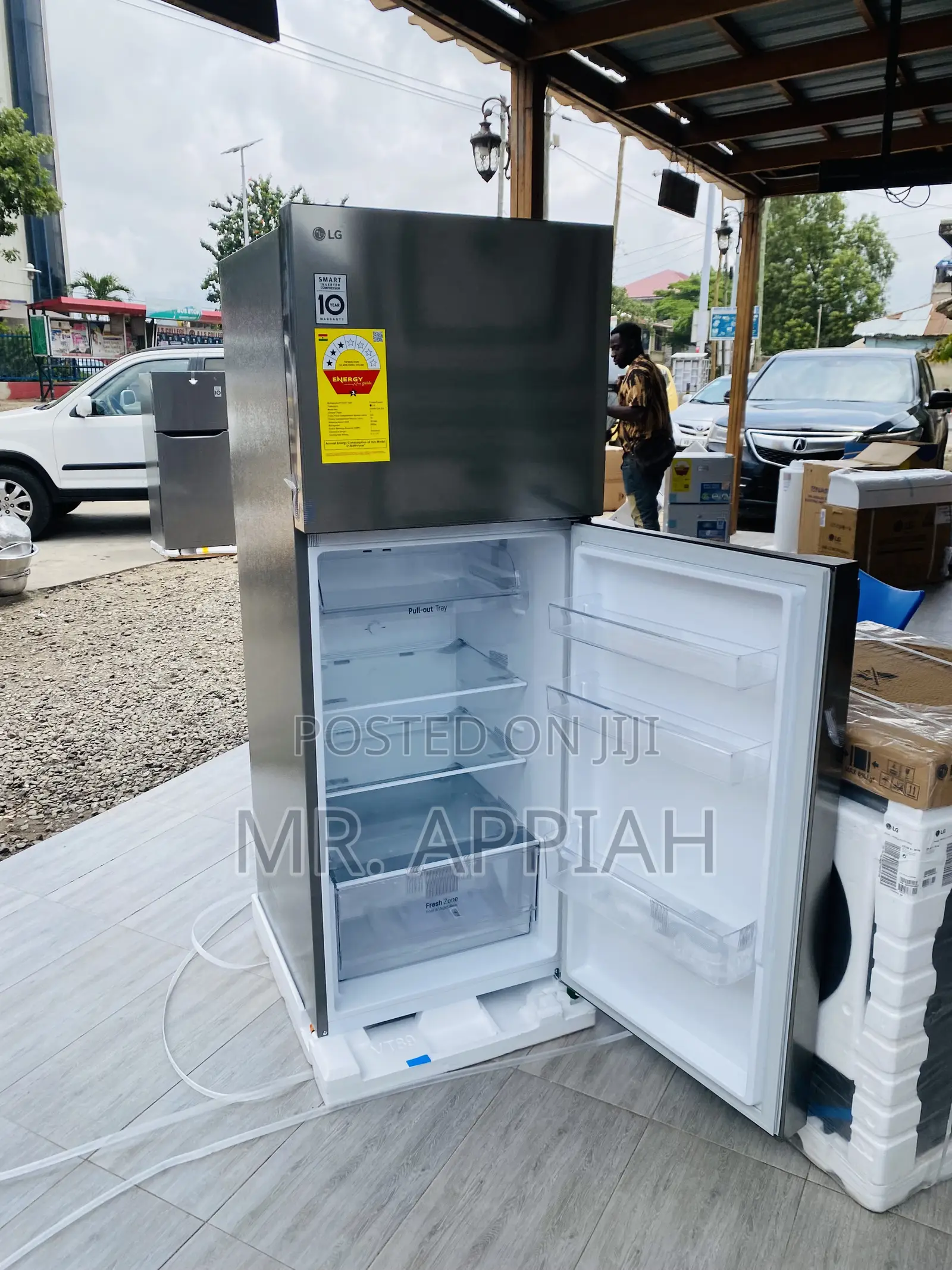 Extremely Cooling LG GN-B312PLGB Double Door Fridge.