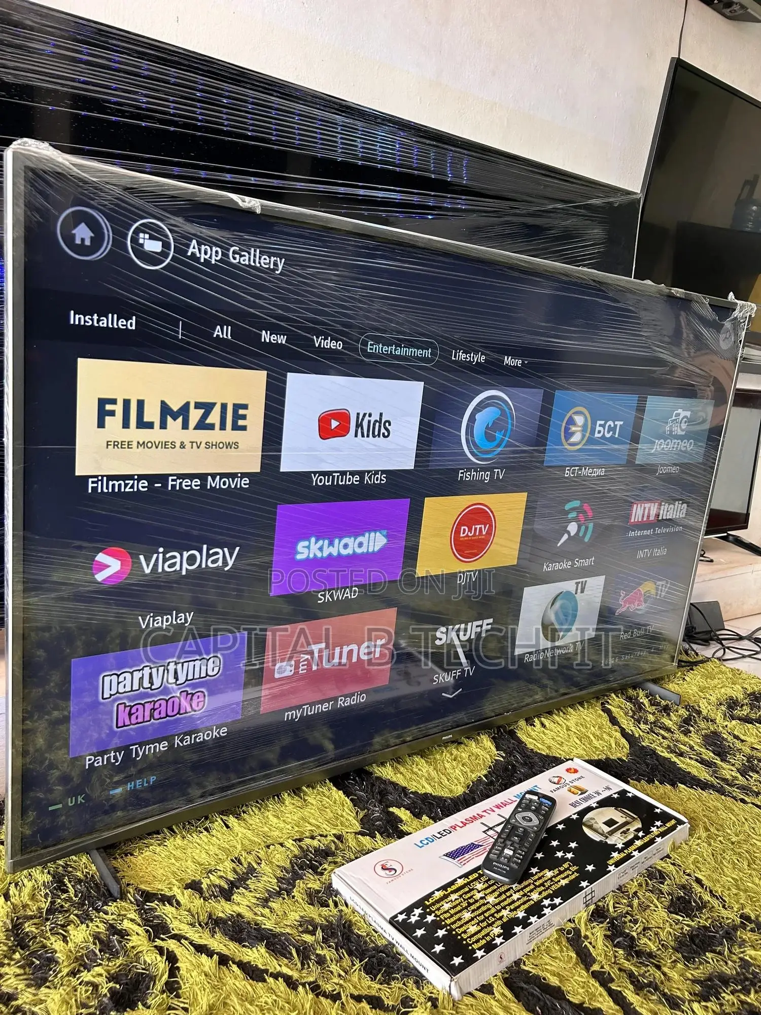 55inches Digital Satellite Ultra Hd Led Smart Phillips.