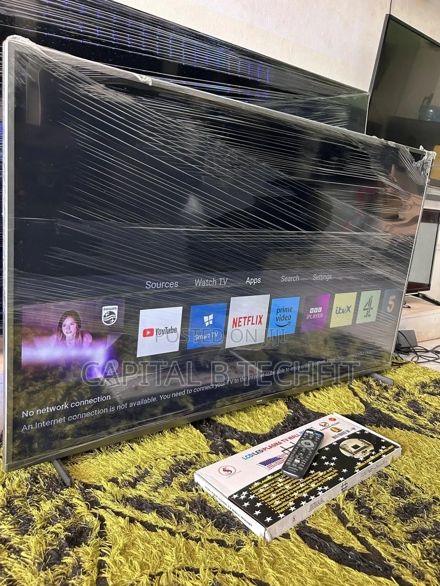 55inches Digital Satellite Ultra Hd Led Smart Phillips.