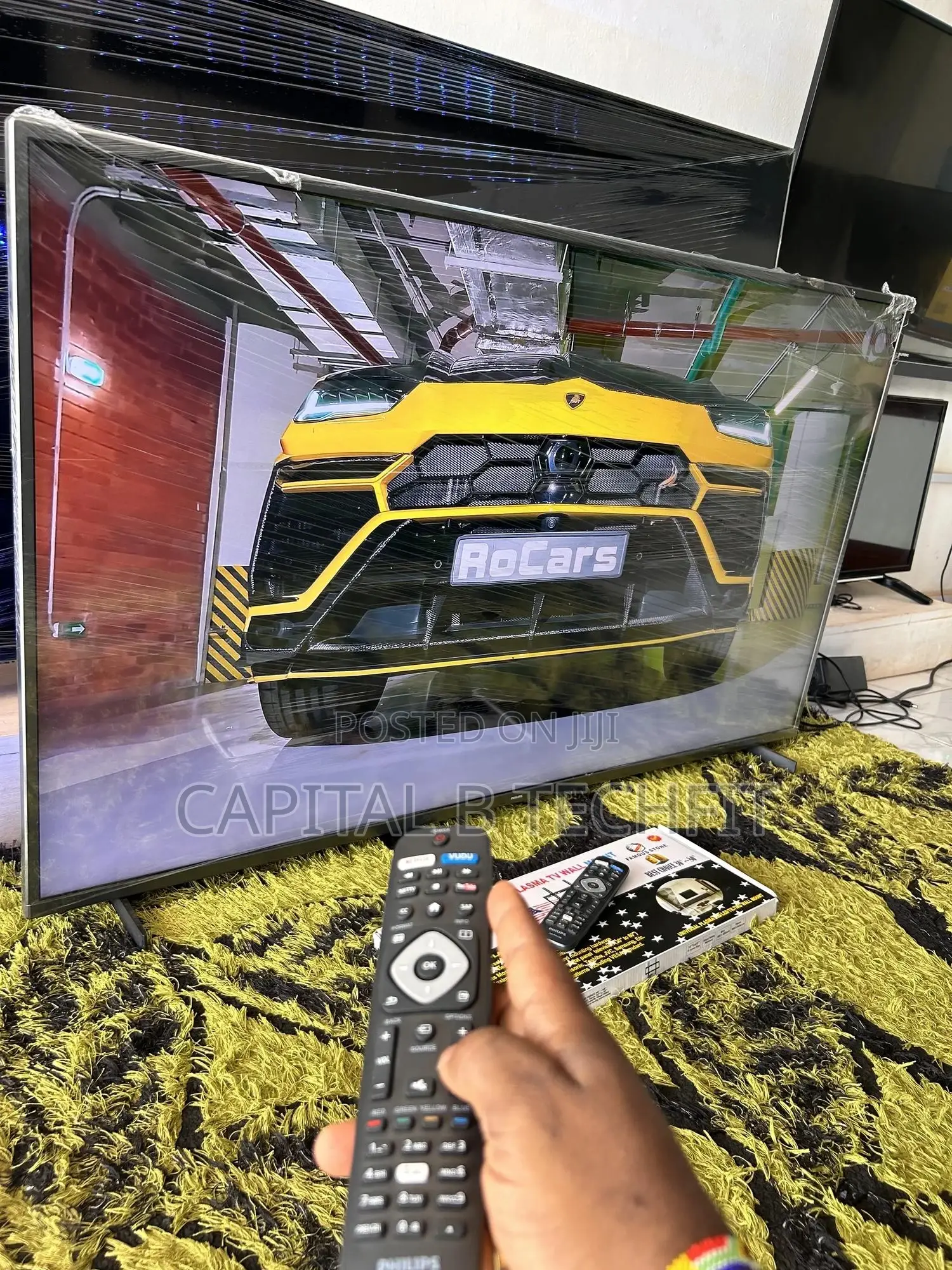 55inches Digital Satellite Ultra Hd Led Smart Phillips.