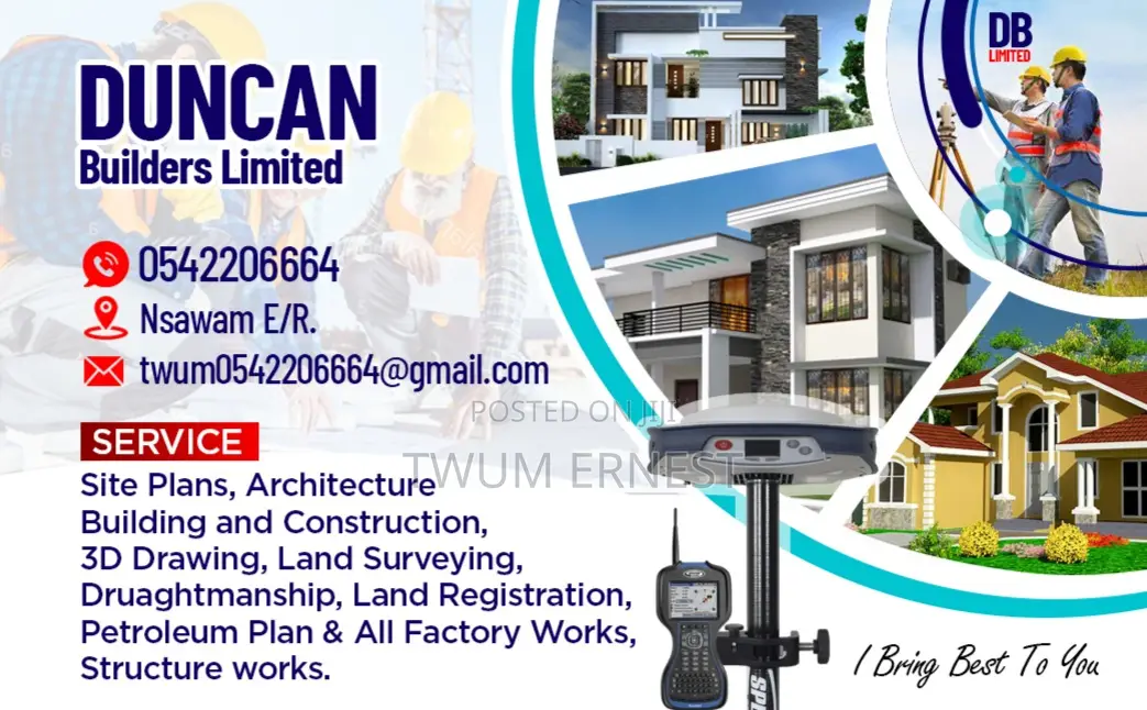 Land Surveying and Architecture Drawings, Construction