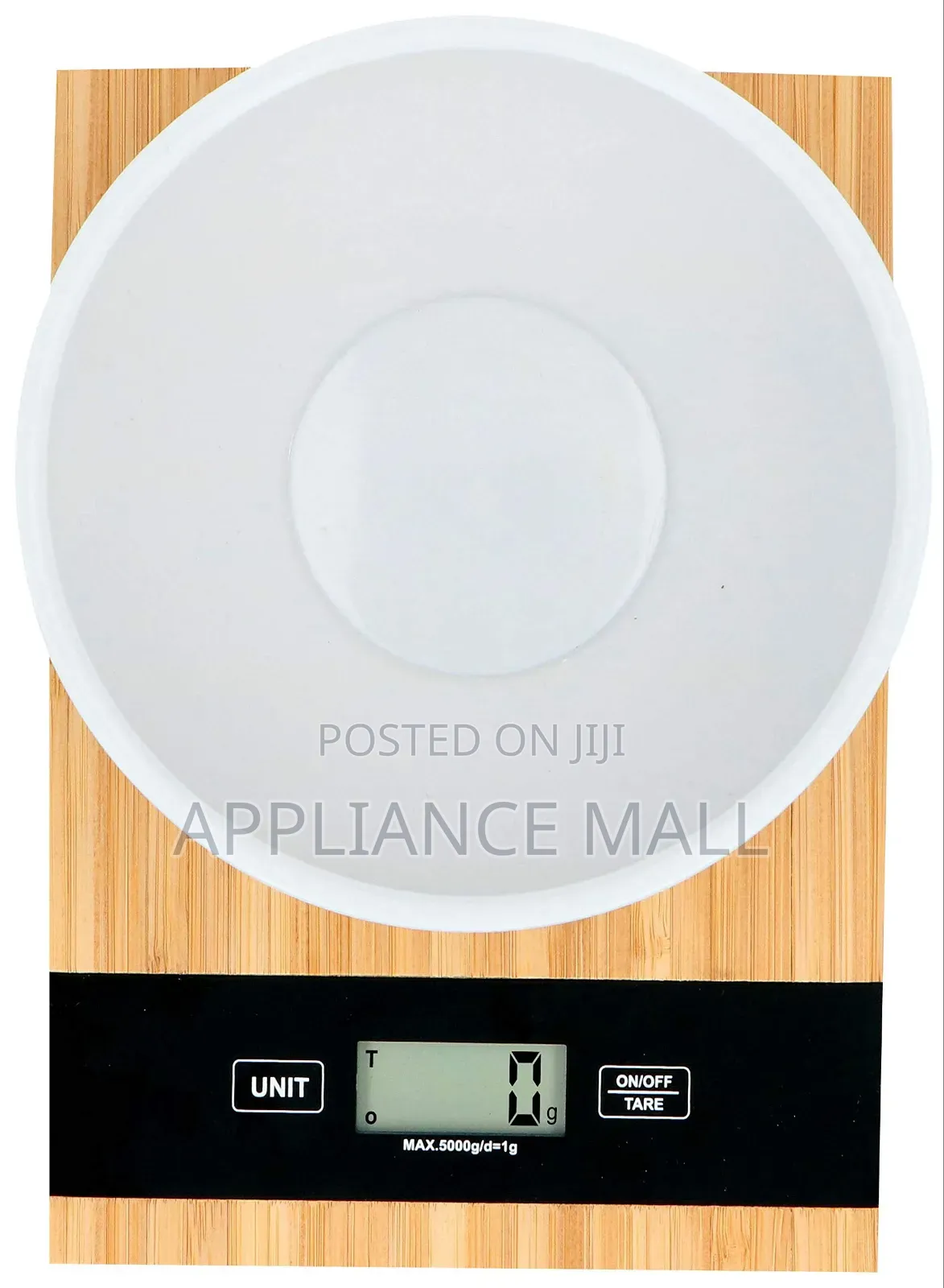 Kitchen Scale Upto 5kg Bamboo