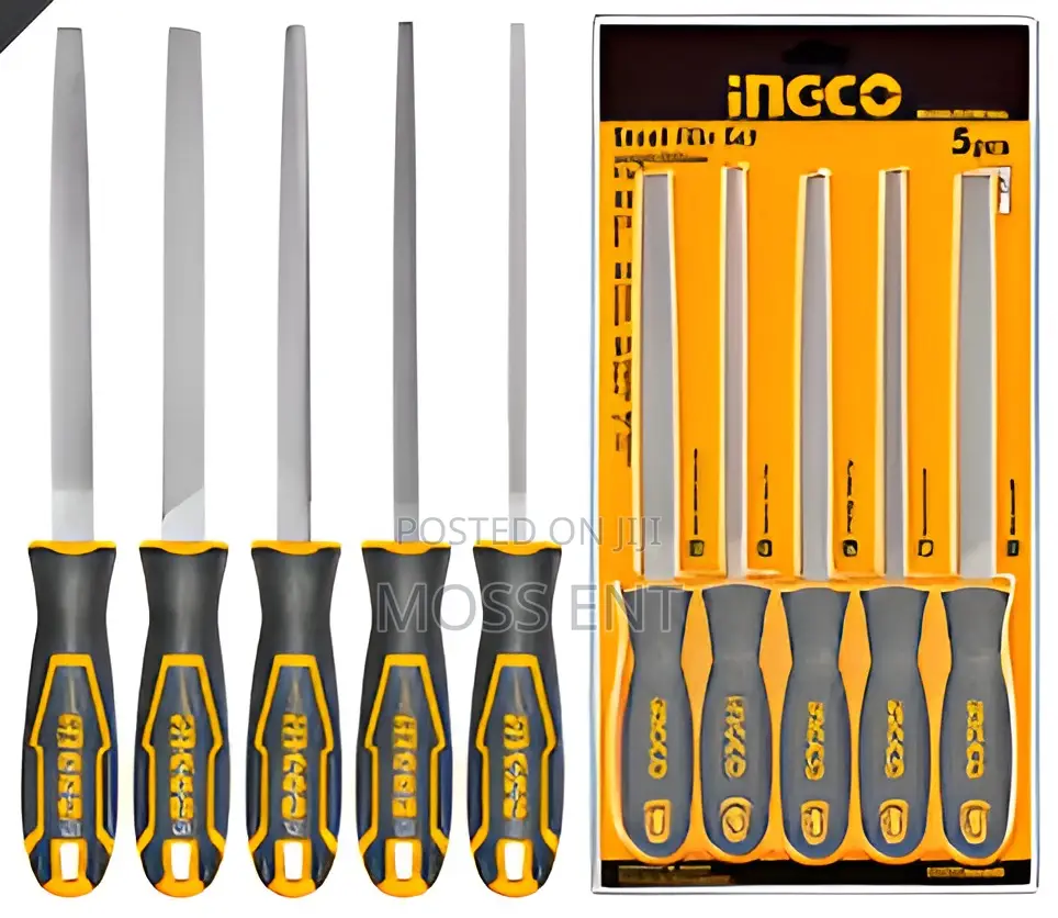 5pcs Steel File Set - Hktfs0508