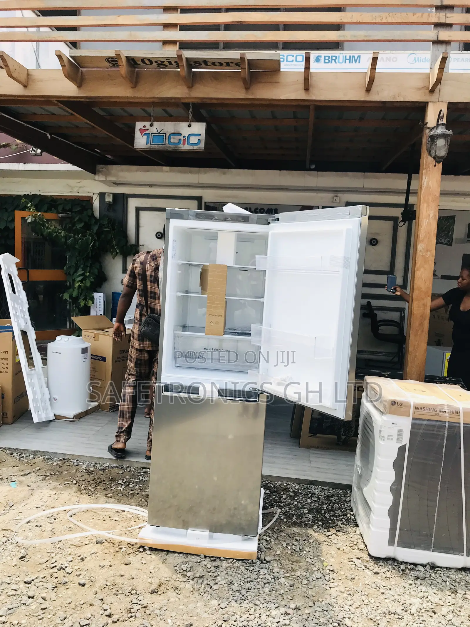 Brand New  Doubledoor (Gray) GN-399NLJM Fridge 
