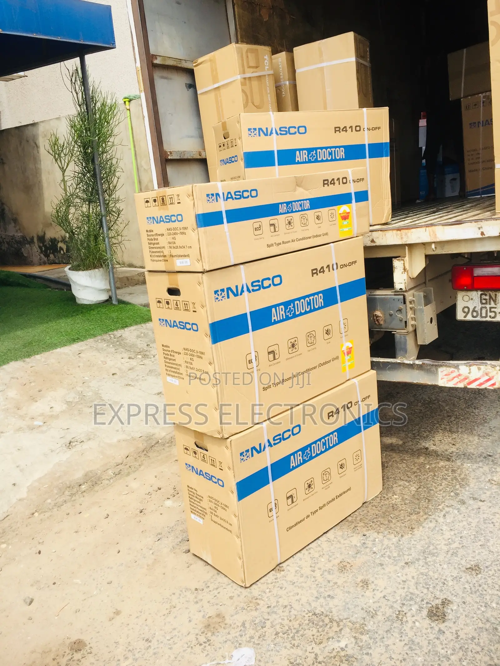 On/Off Air Conditioner Split Dual Inverter 2.0hp Nasco.