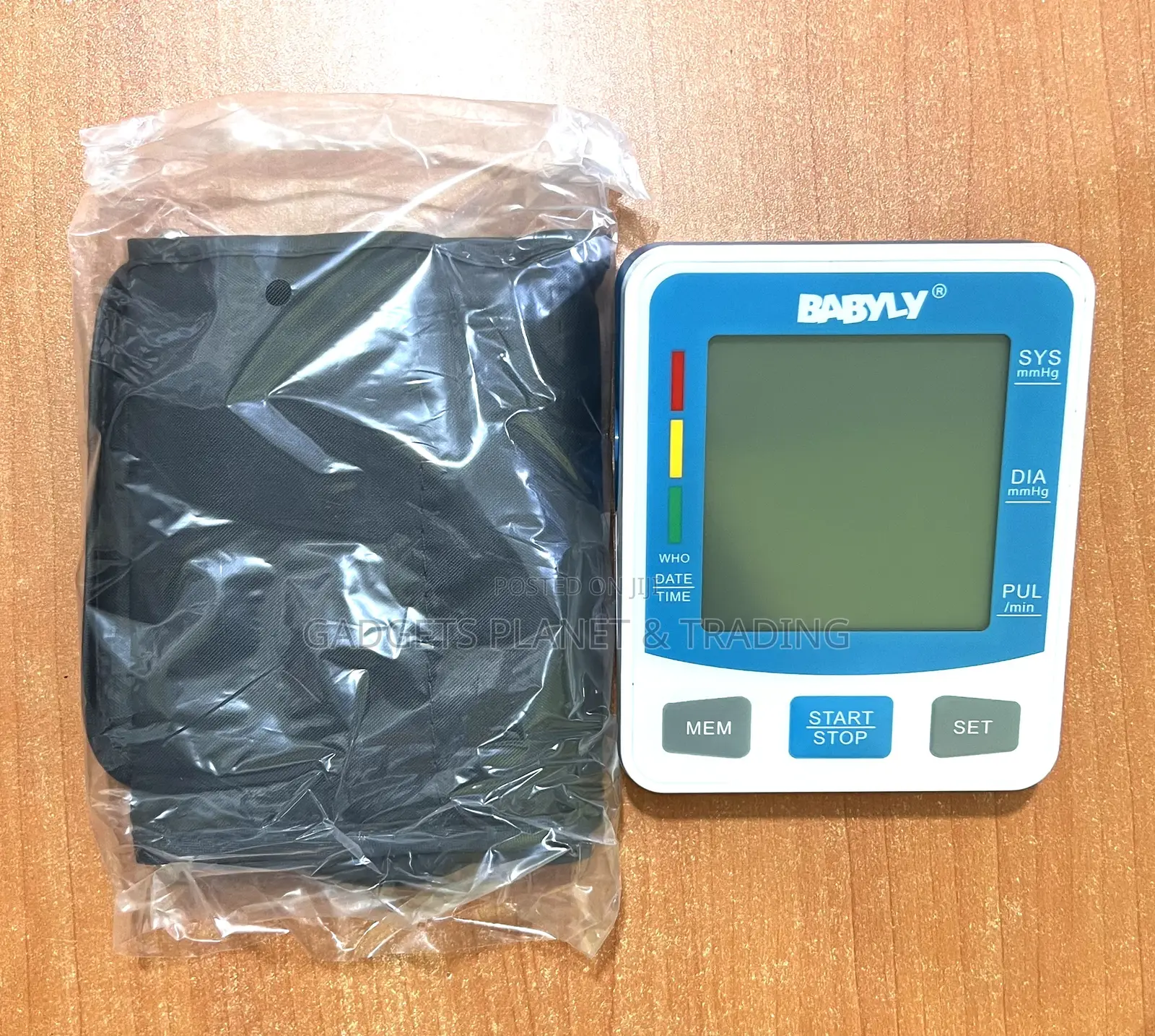 BABYLY Digital Arm Blood Pressure Monitor - BL-8033