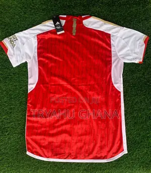 Get Your Original Arsenal Jersey Now at Tryahu Shop