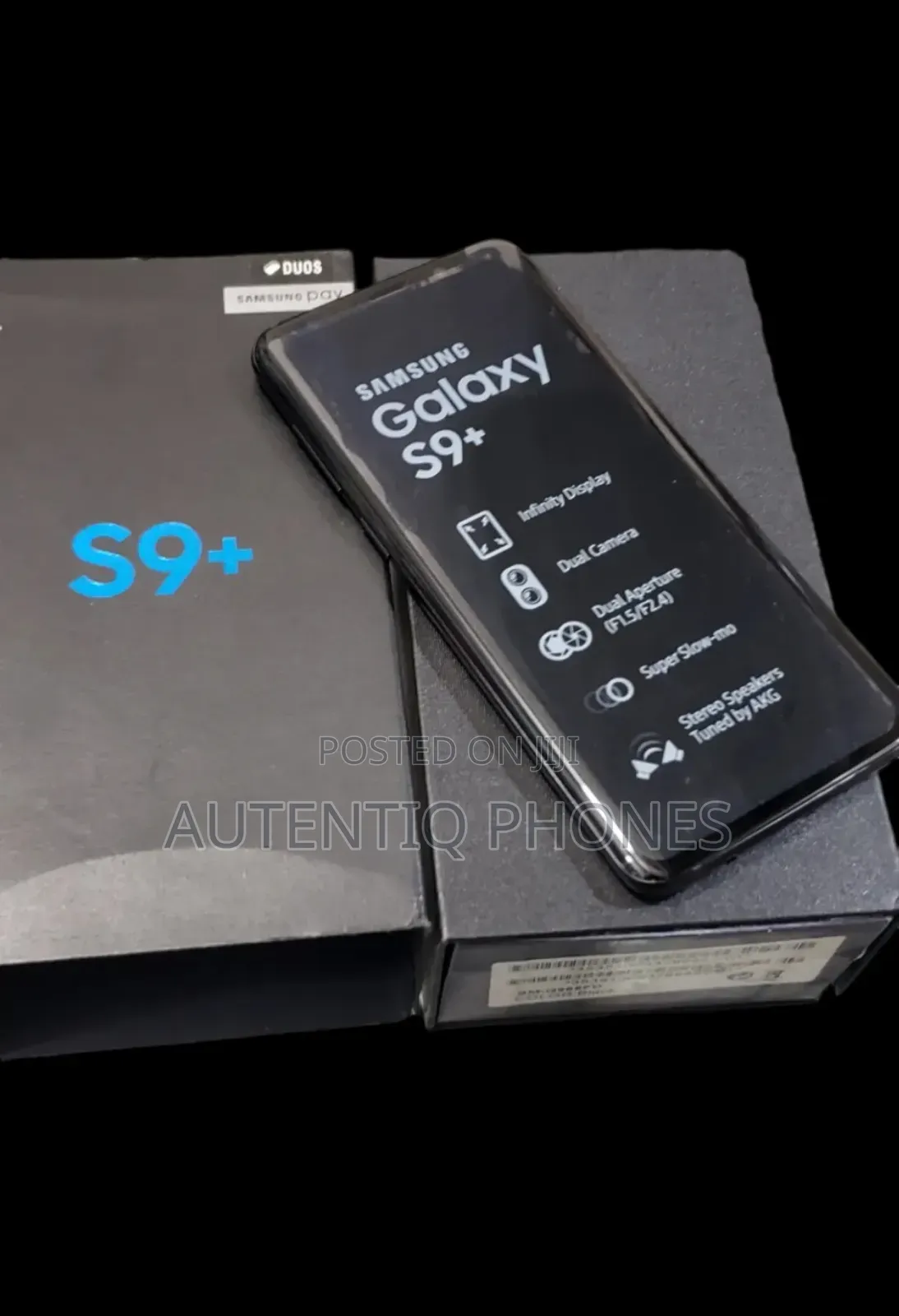 New Samsung Galaxy S9 Plus 64 GB Black