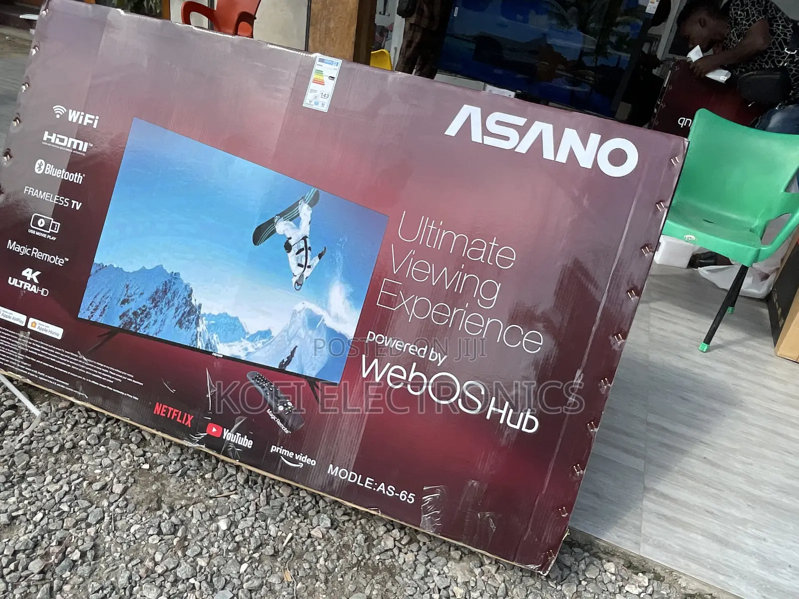 2024 Digital LED UHD Smart Webos Asano 55inch TV