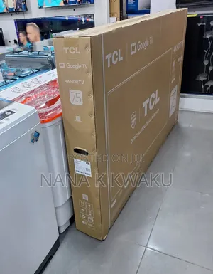 Black Quality_tcl 75inches UHD Smart Tv