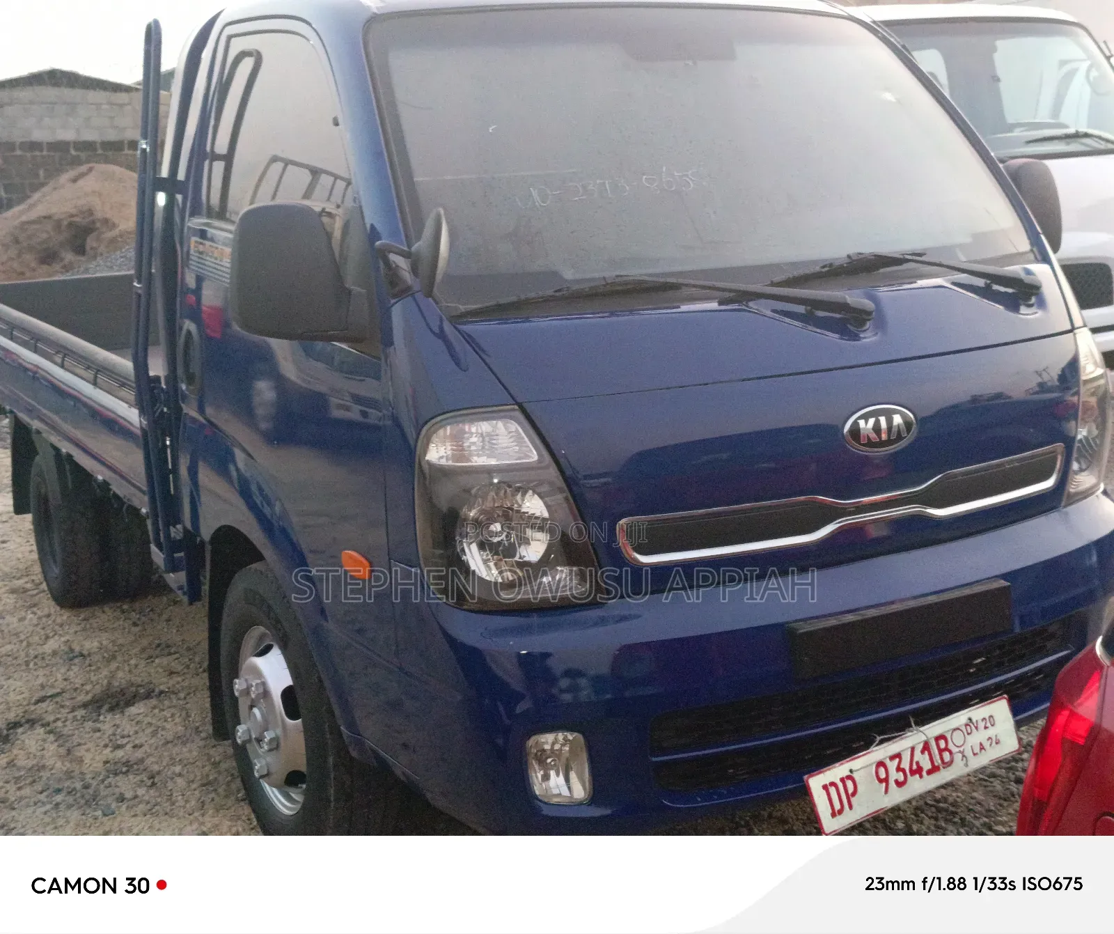 Kia Bongo Truck Single Cabin