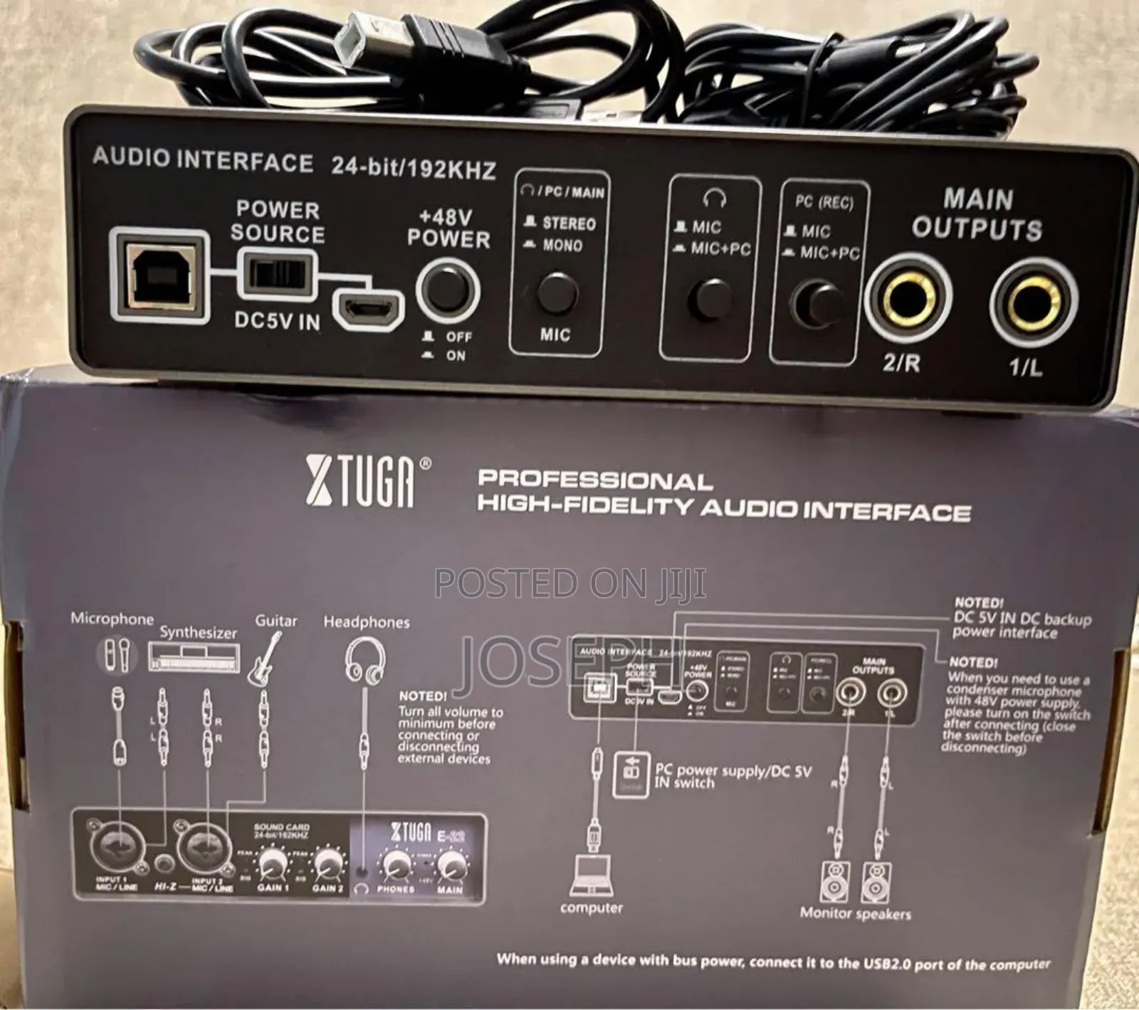Xtuga Audio Interface/ Sound Card