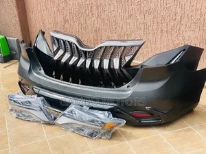 Venza 09 Front and Back Bumper Sperk With Headlight Pair