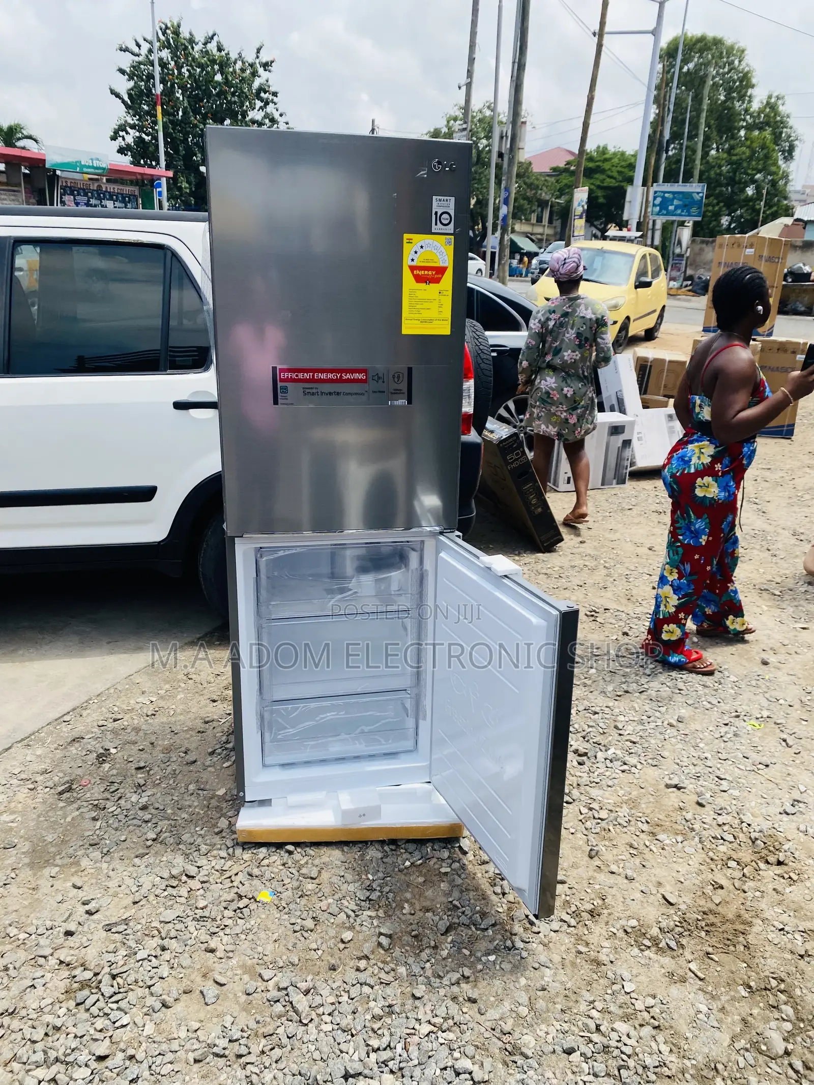 Fast Cooling LG GC-B399NLJM 355L Bottom Freezer Fridge.