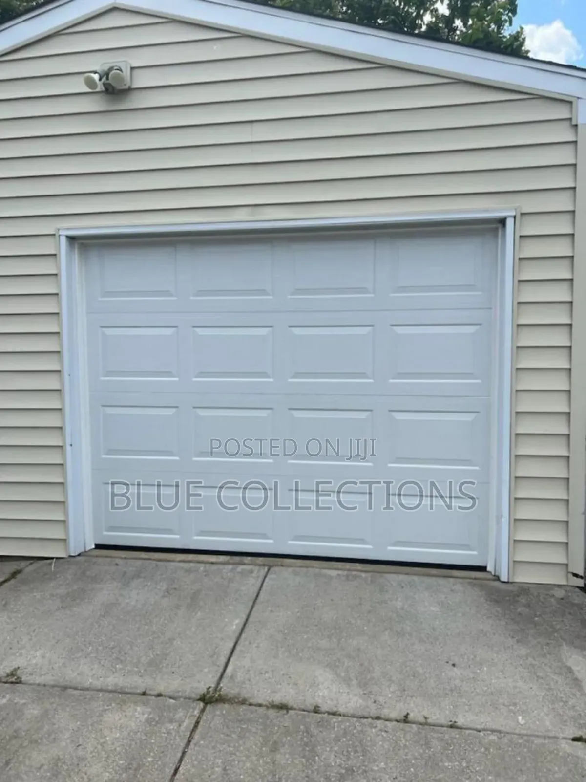9×8 Automatic Garage Door
