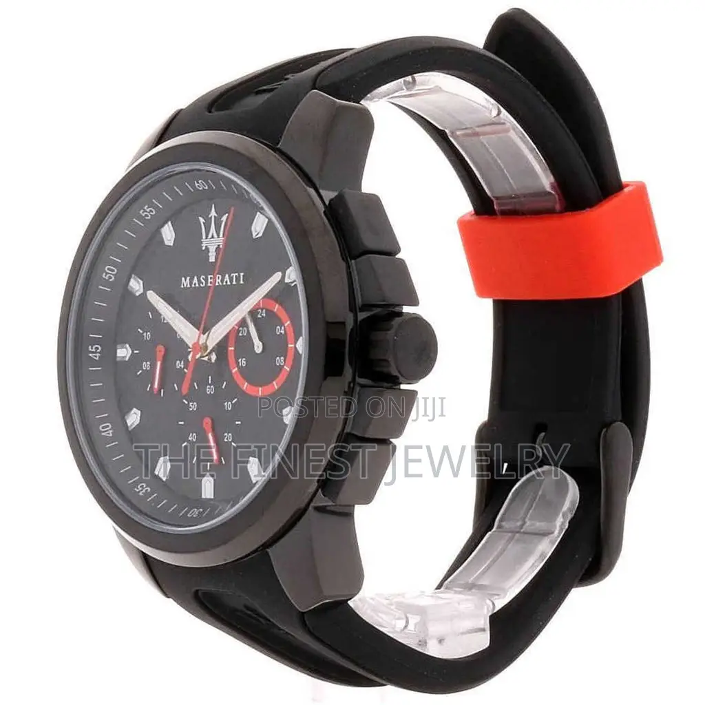 Maserati Herren Armbanduhr Analog Quarz Silikon R8851123007