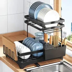 Metallic Dish Rack