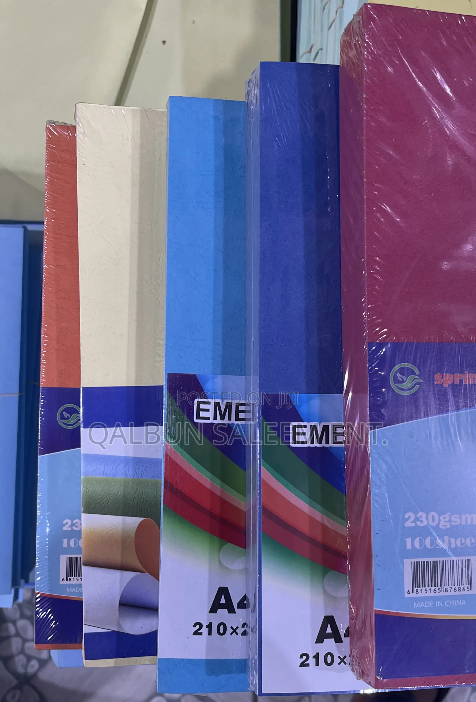 Embossed A4 Paper Binding Cover 230 Gsm 100 Per Pack